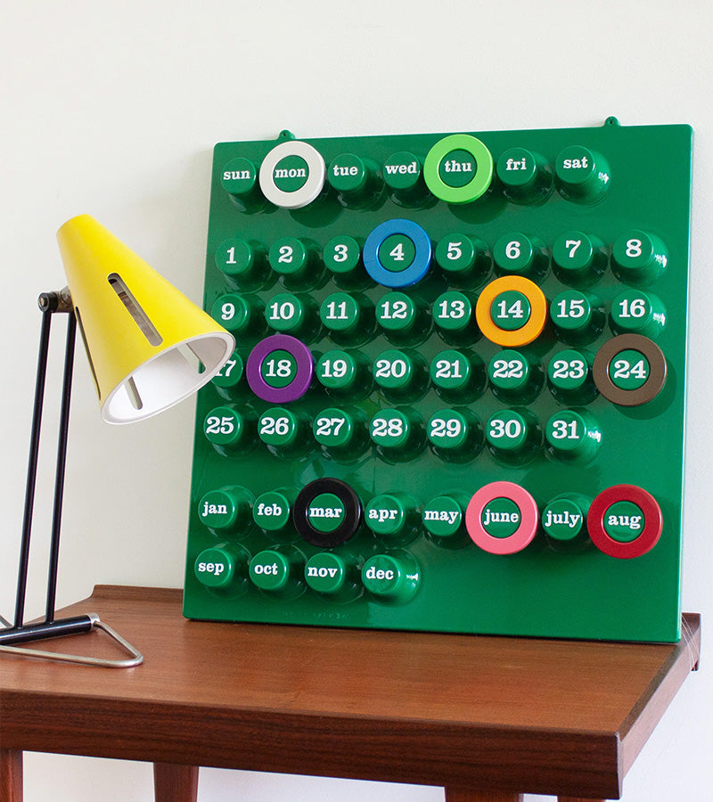 Calendario perpetuo Verde - Ring a Date