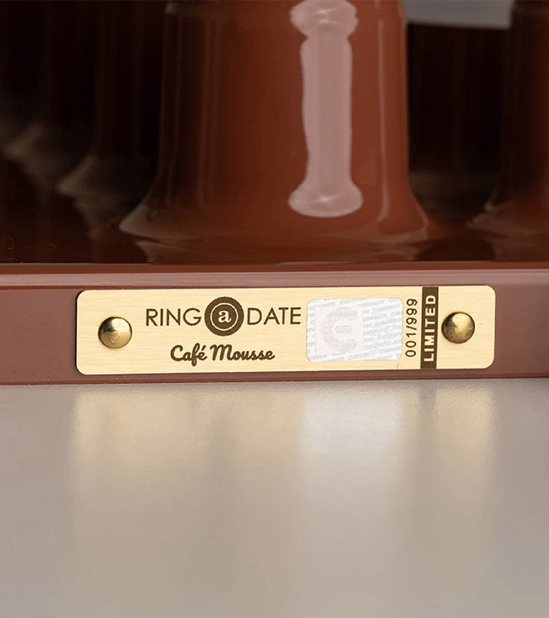 Calendario perpetuo color caffè - Ring a Date