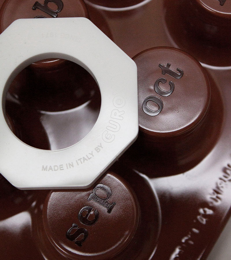 Calendario perpetuo color caffè - Ring a Date