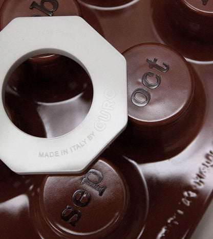 Calendario perpetuo color caffè - Ring a Date