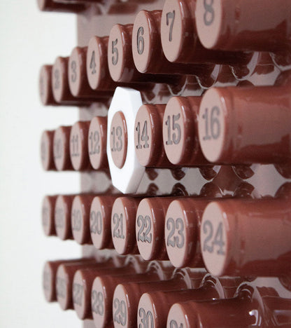 Calendario perpetuo color caffè - Ring a Date