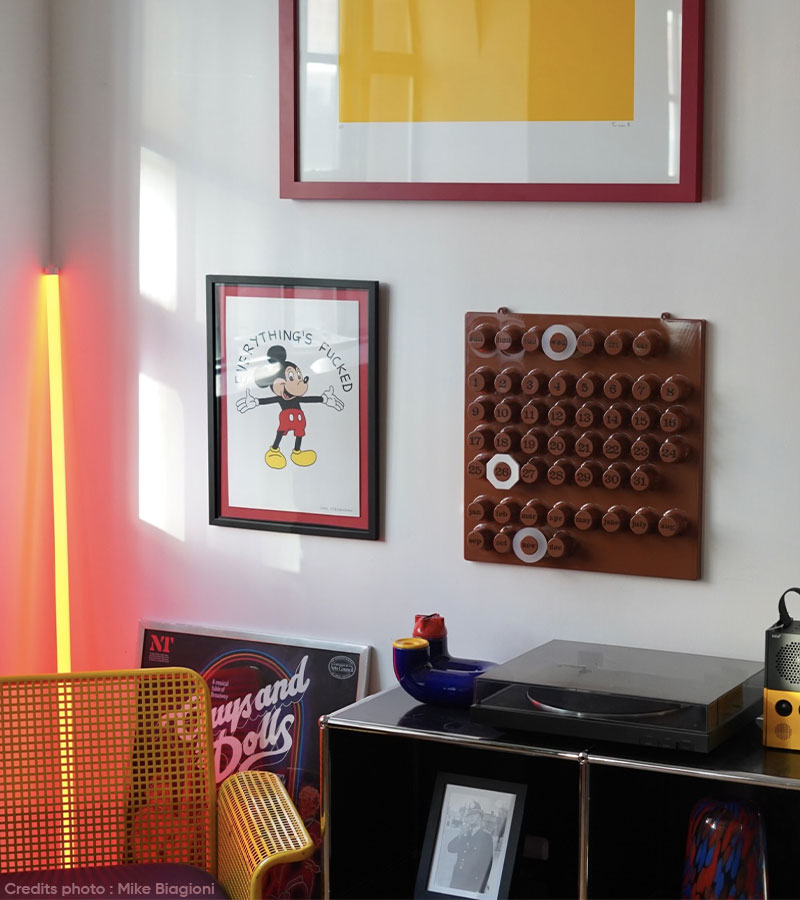 Calendario perpetuo color caffè - Ring a Date