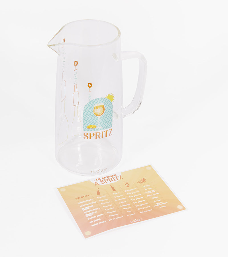 Carafe à spritz graduée