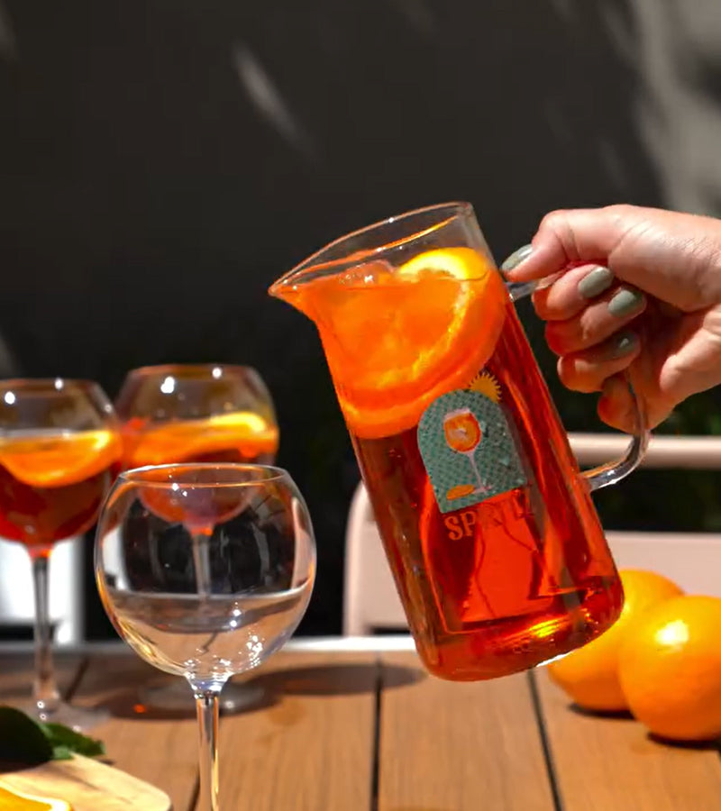 Carafe à spritz graduée