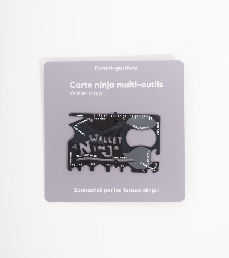 Carta Ninja Multifunzione - 16 Strumenti