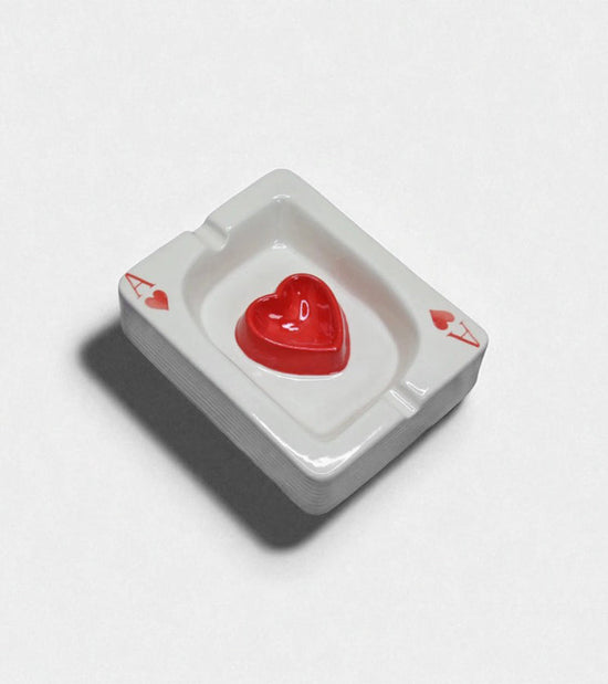 Cendrier As de coeur