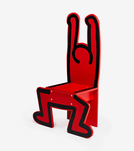 Chaise pour enfants Keith Haring Jaune