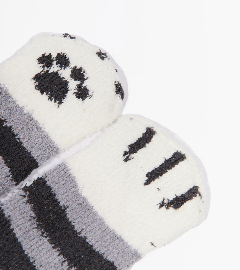 Chaussettes chat en moumoute
