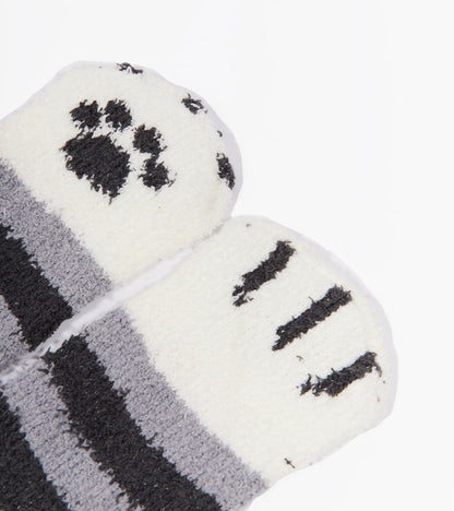 Chaussettes chat en moumoute