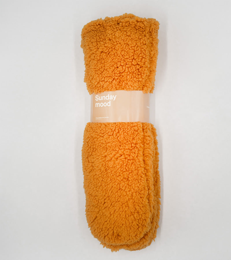 Chaussettes cocooning en moumoute Bleu glacier  L'expressionist