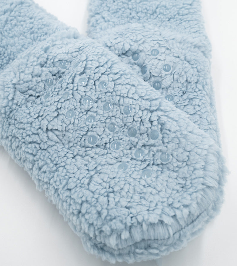 Chaussettes cocooning en moumoute  L'expressionist