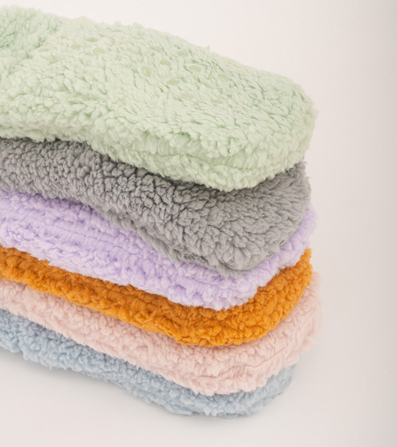 Chaussettes cocooning en moumoute  L'expressionist