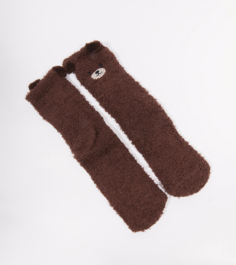 Calzini orsetto di peluche