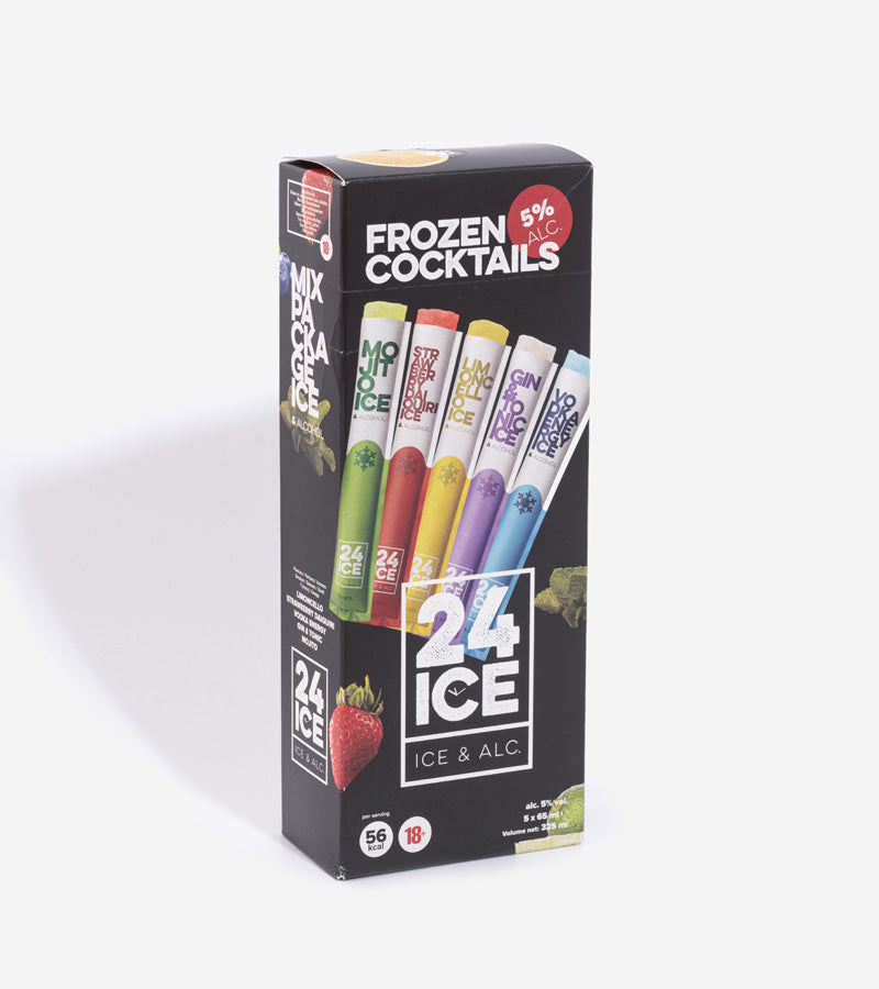 Cocktails en bâtonnet à glacer  24 ice