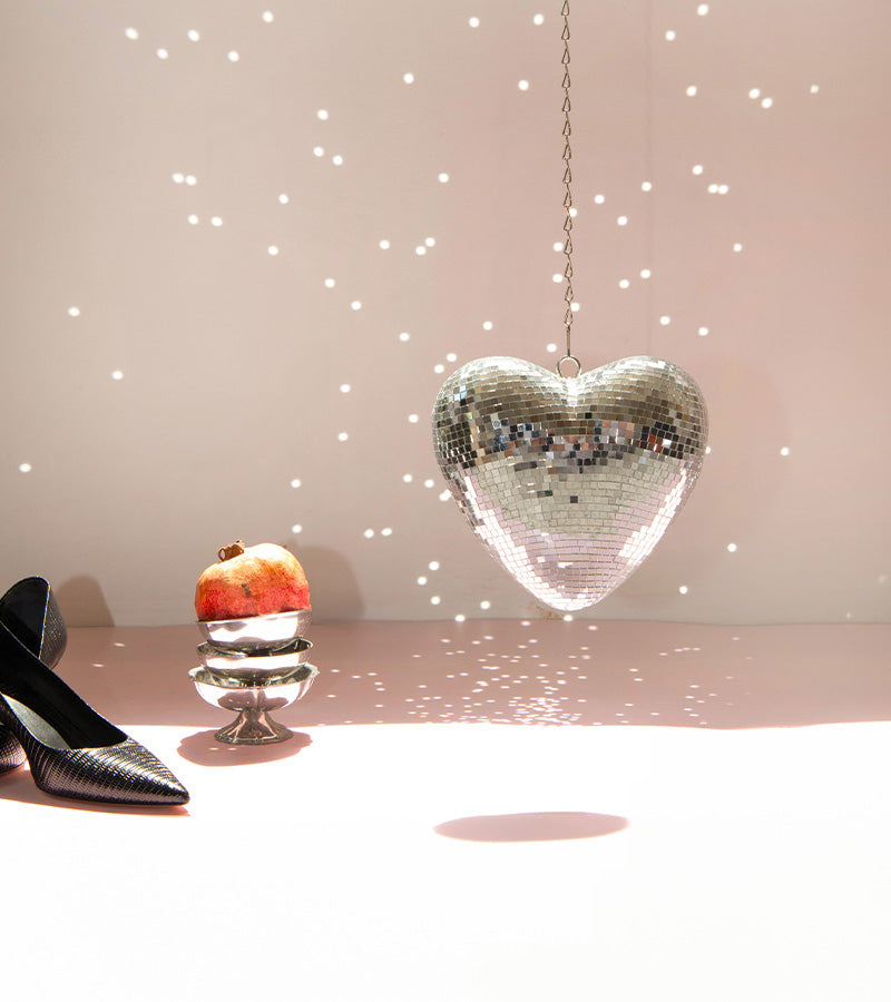 Coeur à suspendre Disco