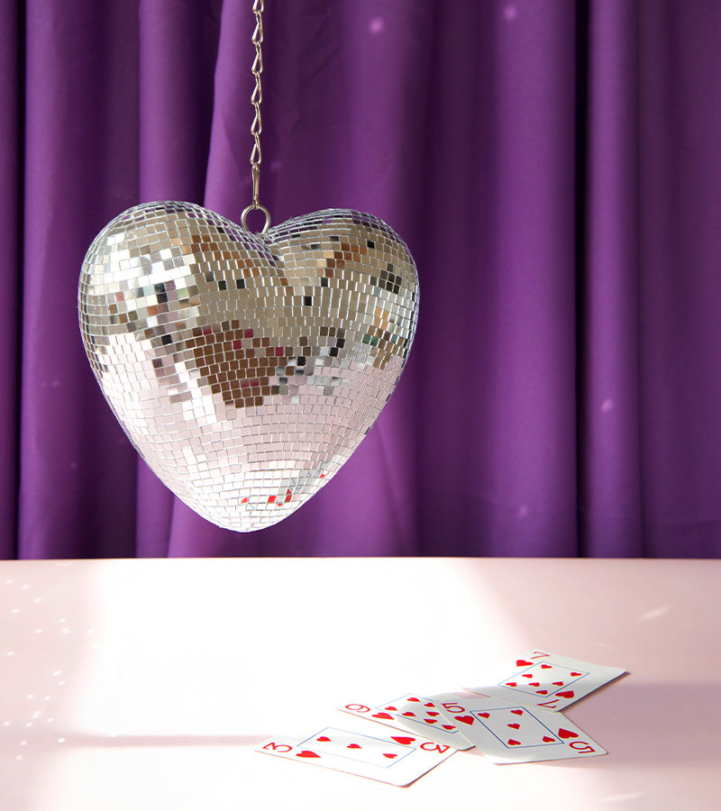 Coeur à suspendre Disco