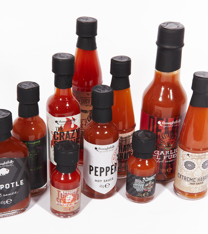 Coffret challenge Pimenté : 10 Sauces Extrêmes