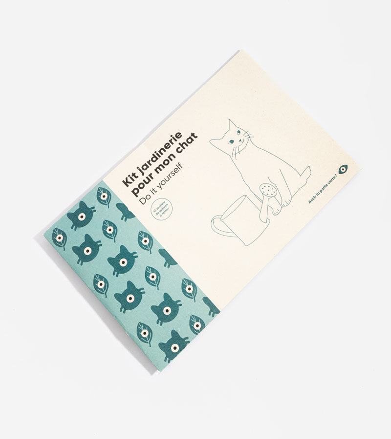 Coffret de graines à jardiner pour chat  L'Avant Gardiste