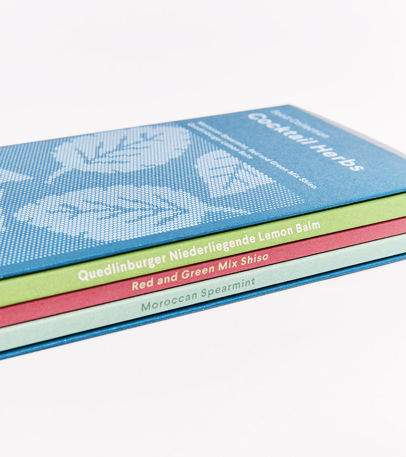 Coffret de graines - Herbes à cocktails