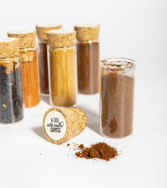 Cofanetto di peperoncino - Scala di Scoville