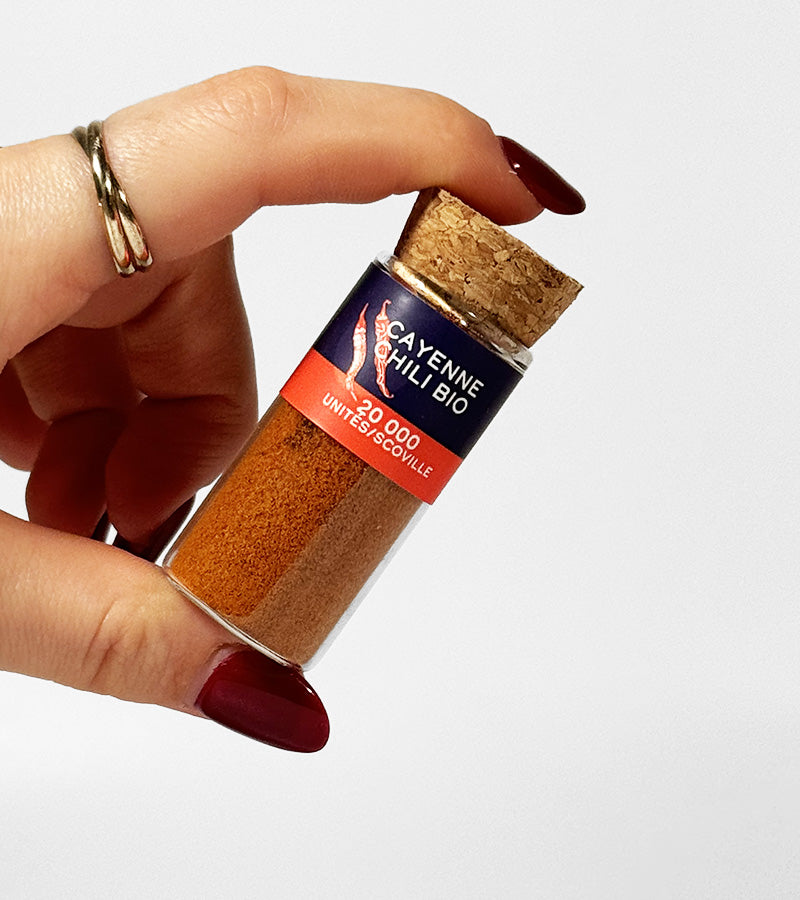 Coffret de piments - Echelle de Scoville