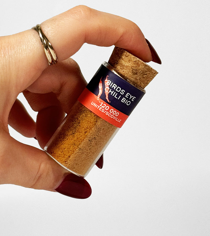 Coffret de piments - Echelle de Scoville