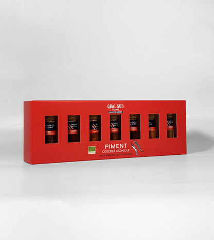 Coffret de piments - Echelle de Scoville