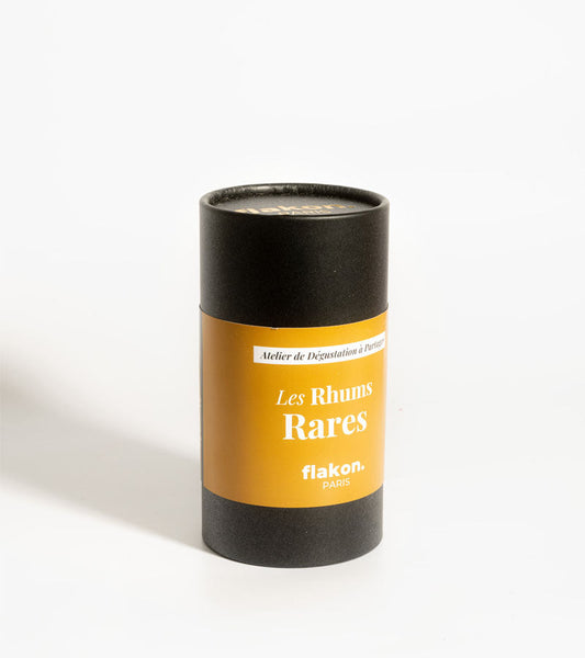 Scatola di degustazione di rum rari