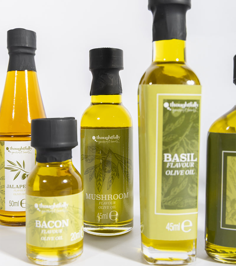 Cofanetto gourmet di oli extravergine d’oliva aromatizzati