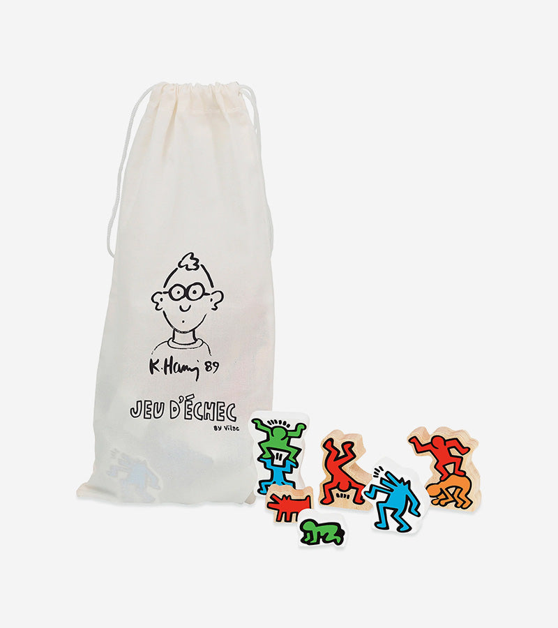 Set di scacchi Keith Haring