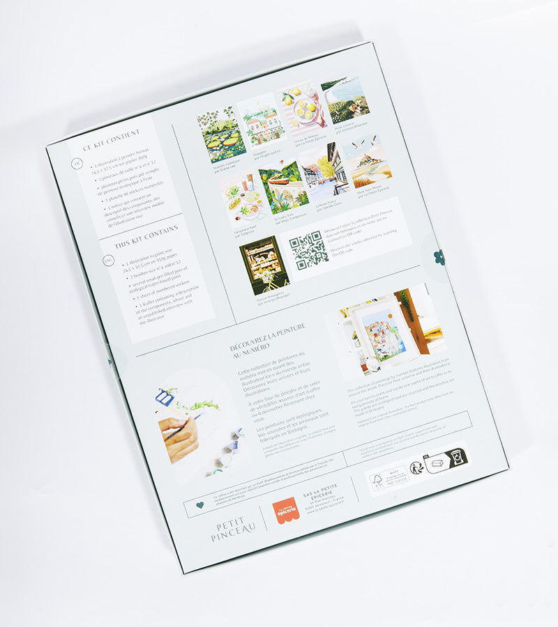 Coffret peinture au numéro