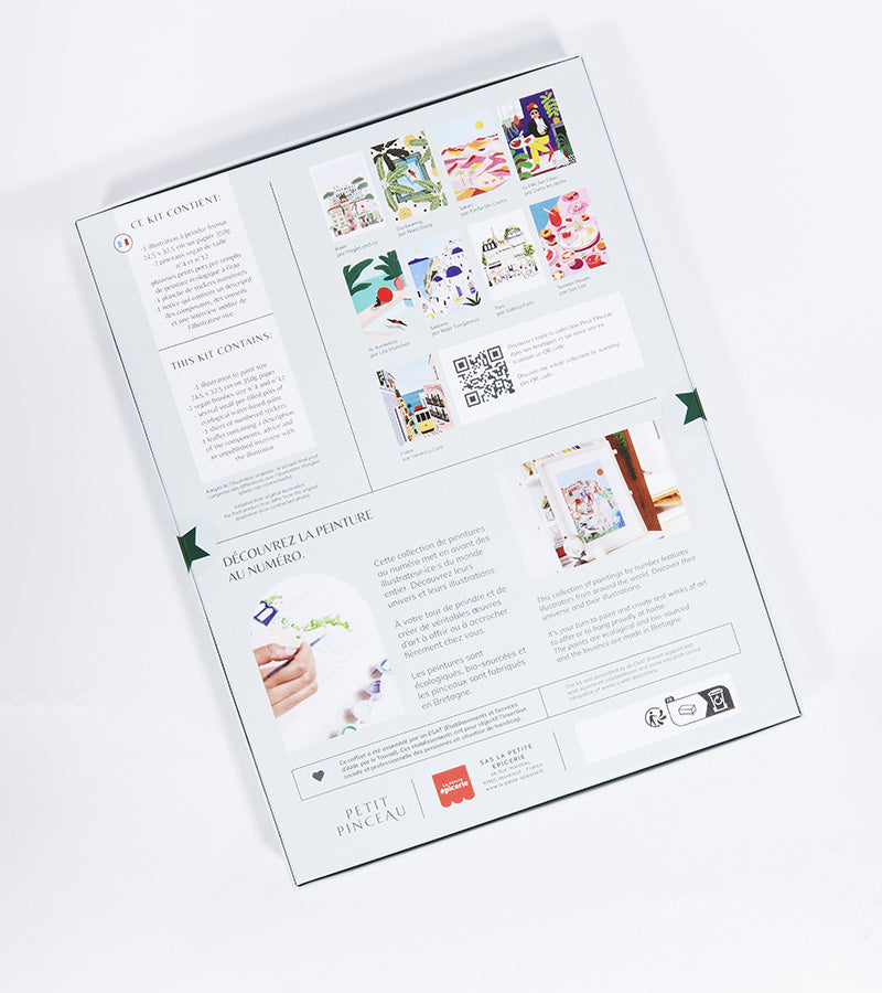 Coffret peinture au numéro