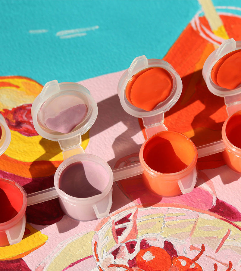 Coffret peinture au numéro