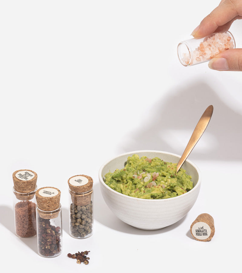 Coffret poivres, baies et sels  Quai Sud