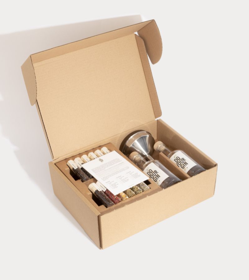 Kit per creare il gin fatto in casa
