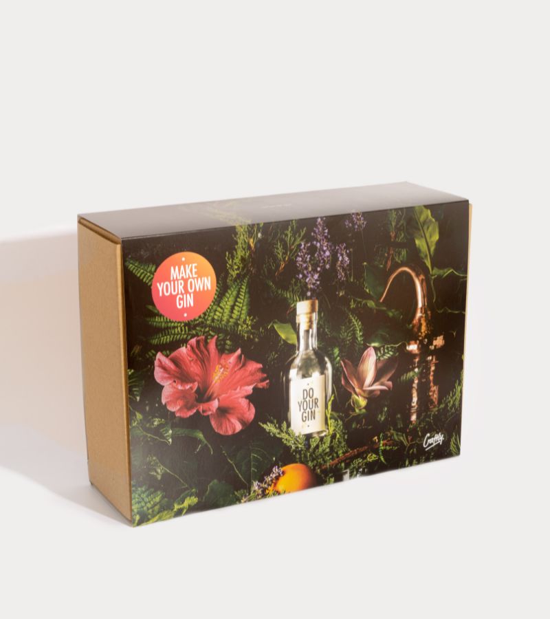 Coffret pour faire du gin maison  Craftly