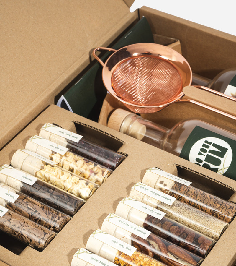 Kit per creare il rum fatto in casa