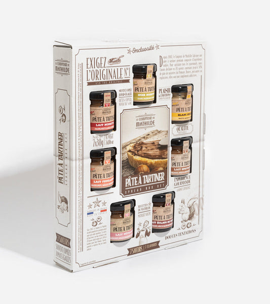Confezione settimanale di crema spalmabile