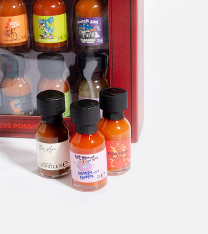 Collection de 30 sauces piquantes