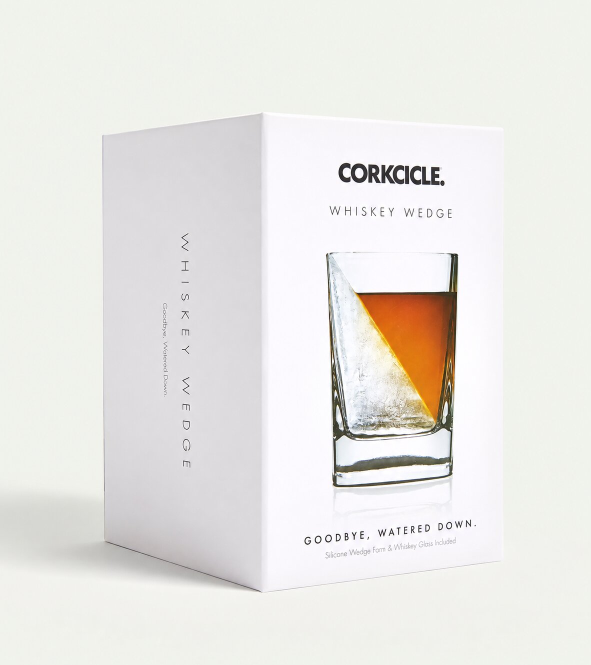 Whisky Wedge: Bicchiere da whisky con raffreddatore