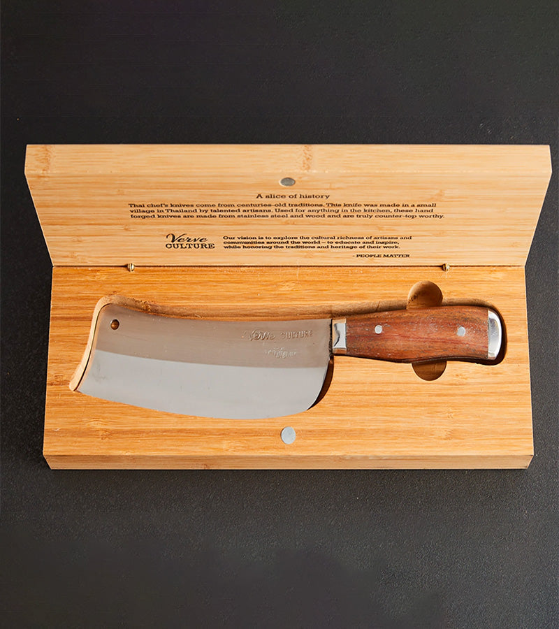 Autentico coltello da chef thailandese
