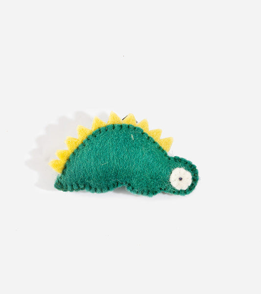 Dinosauro di lana per gatti
