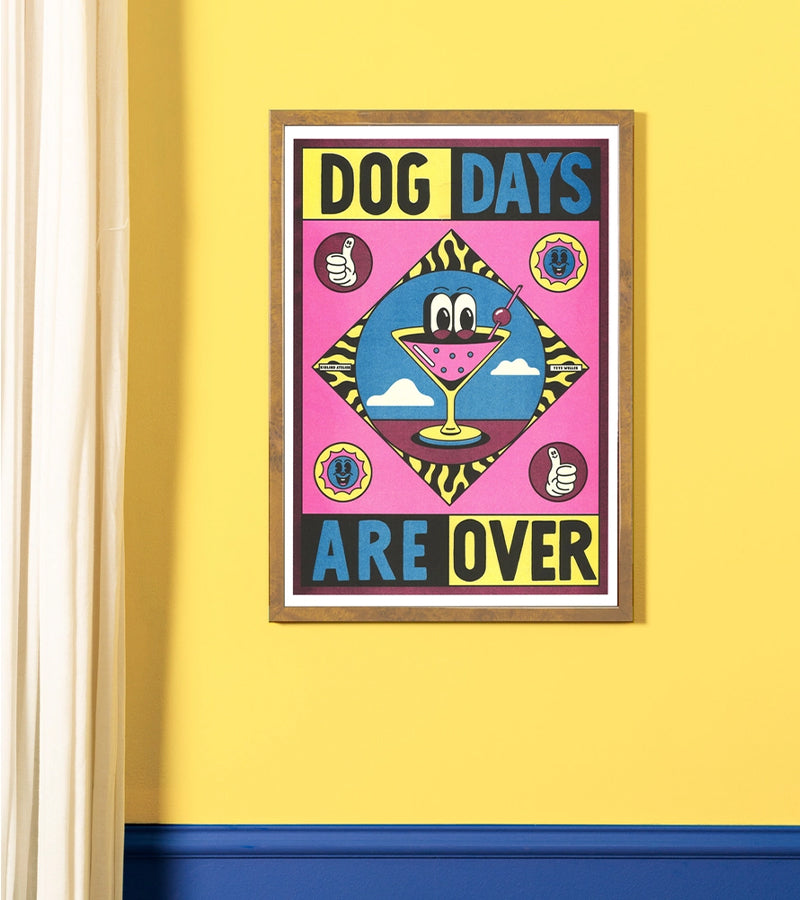 Affiche A3 Dog Days Are Over, Florence + The Machine - Kiblind Atelier
