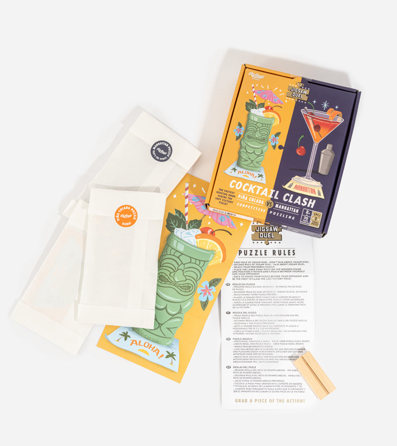 Duel de puzzle - Cocktail Clash  Chronicle books