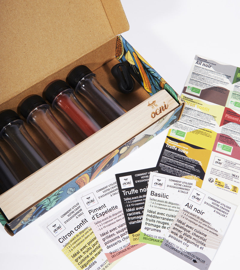 Set di 5 condimenti da temperare