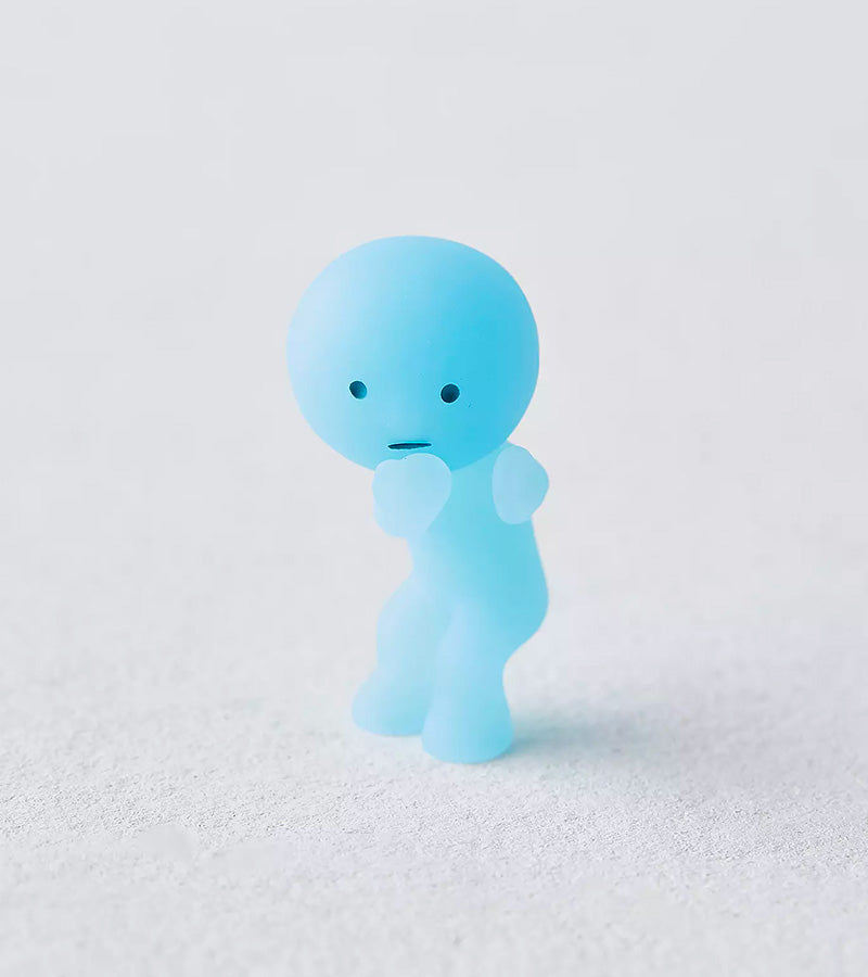 Figurine fluorescente Smiski - série Bath