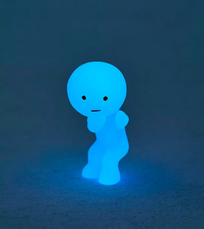 Figurine fluorescente Smiski - série Bath