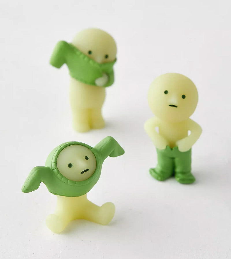 Figurine fluorescente Smiski - serie Dressing