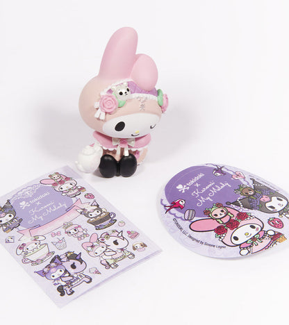 Figurine Tokidoki x Kuromi & My Melody Garden Party - Blind Box