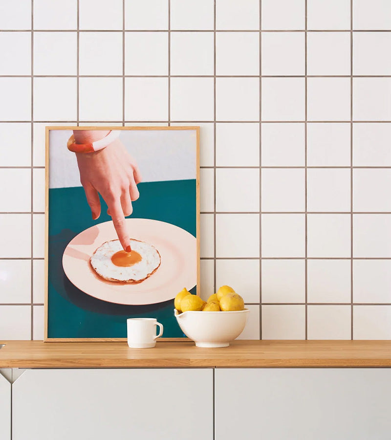 Poster 30x40 Uovo fritto - Paper collective